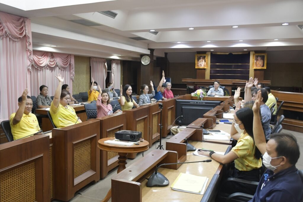 การประชุมเพื่อร่วมพิจารณาการจัดทำควบคุมภายในของเทศบาลเมืองจันทบุรี